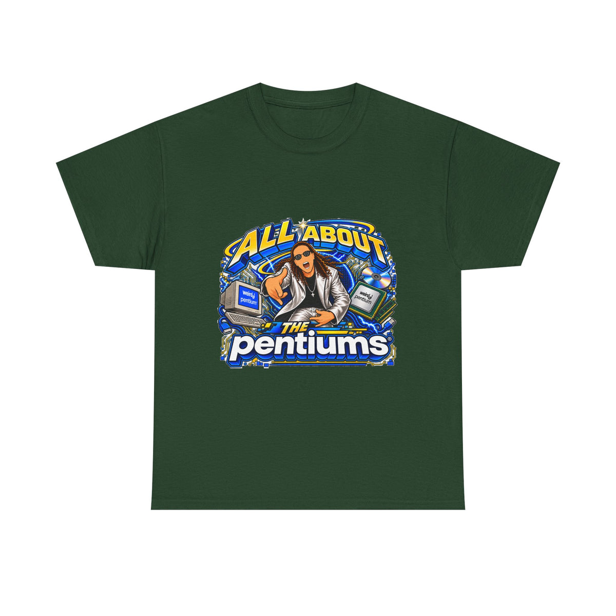 Weird Al Yankovic - All About the Pentiums | Unisex Heavy Cotton Tee