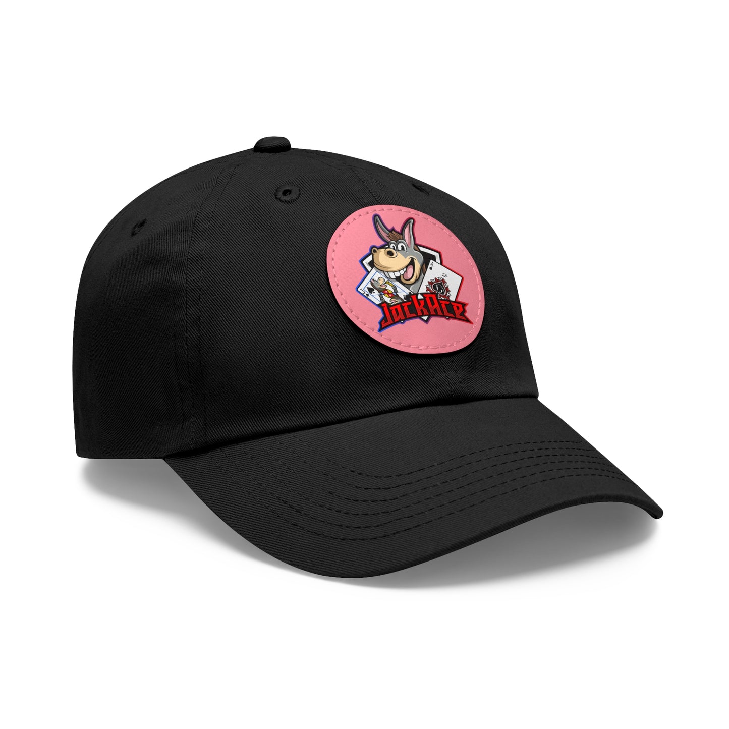 JackAce - Hat with Leather Patch (Round)