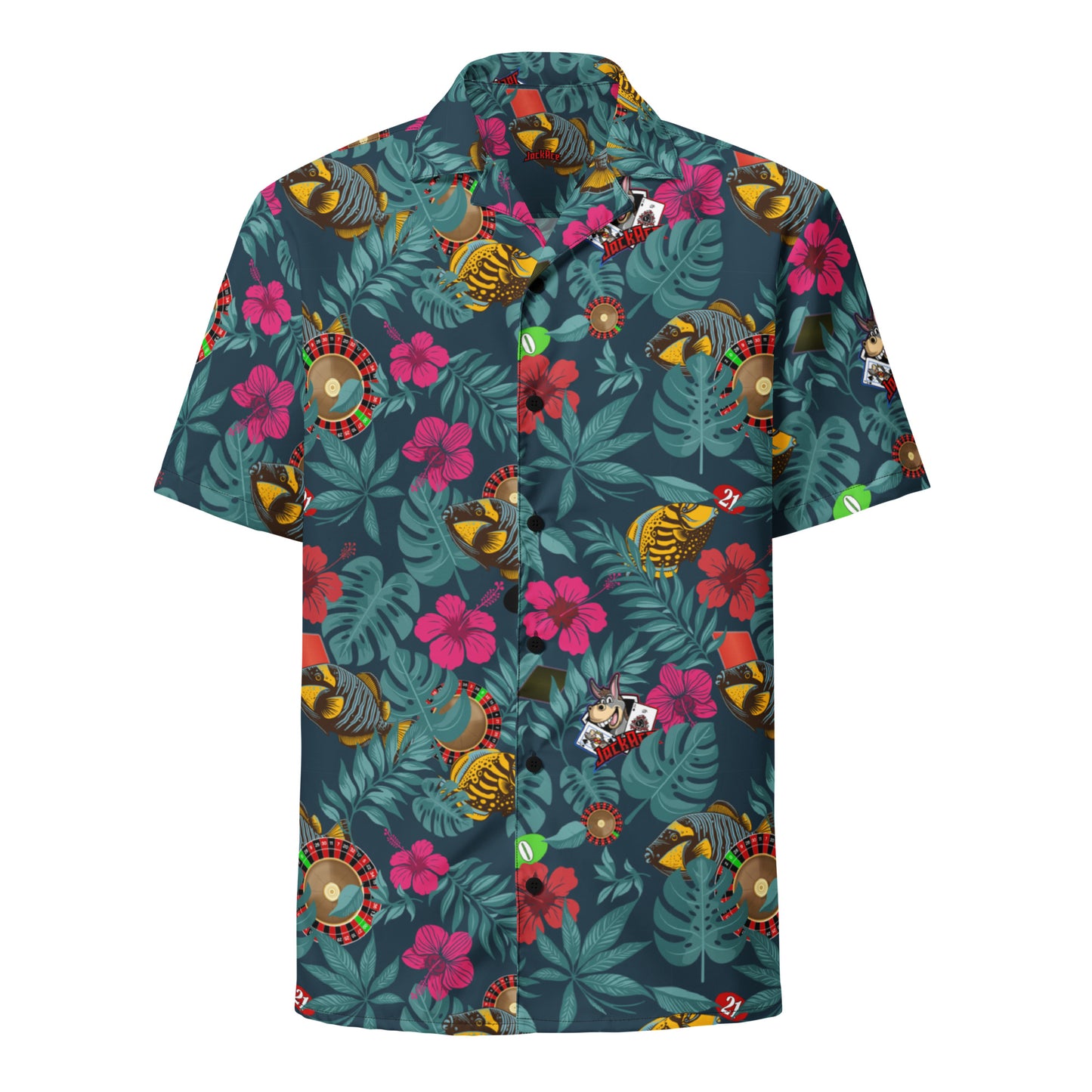 Hawaiian Roulette Shirt (Sea Green)