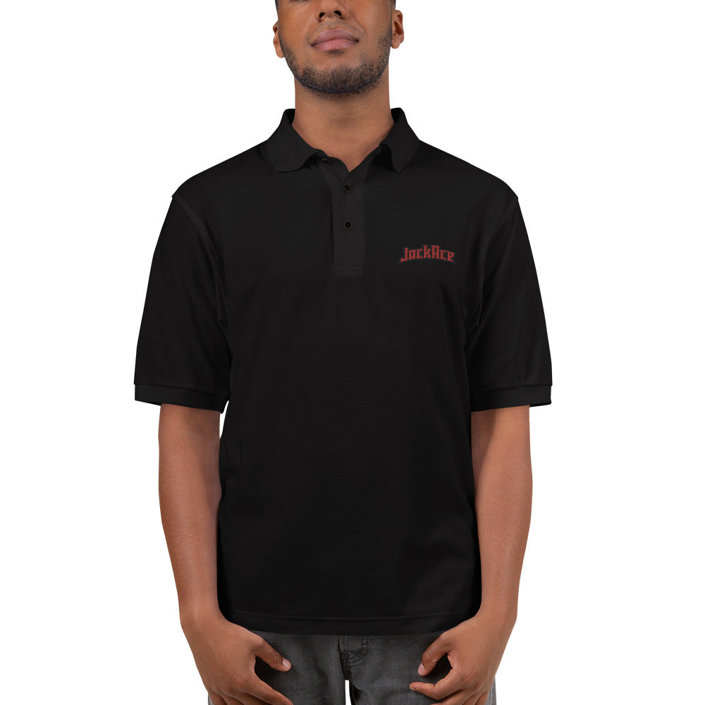 JackAce (text) - Men's Premium Polo