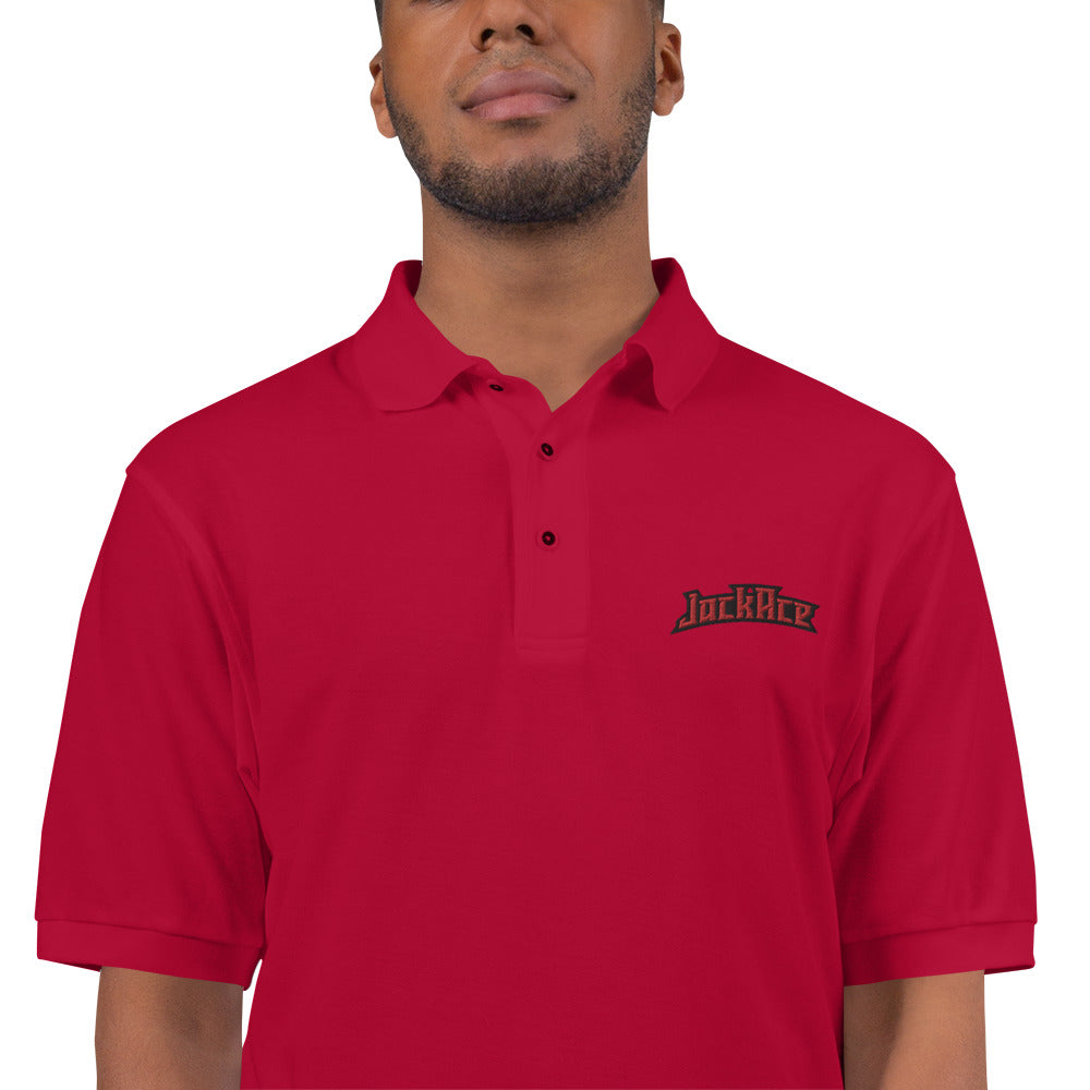 JackAce (text) - Men's Premium Polo