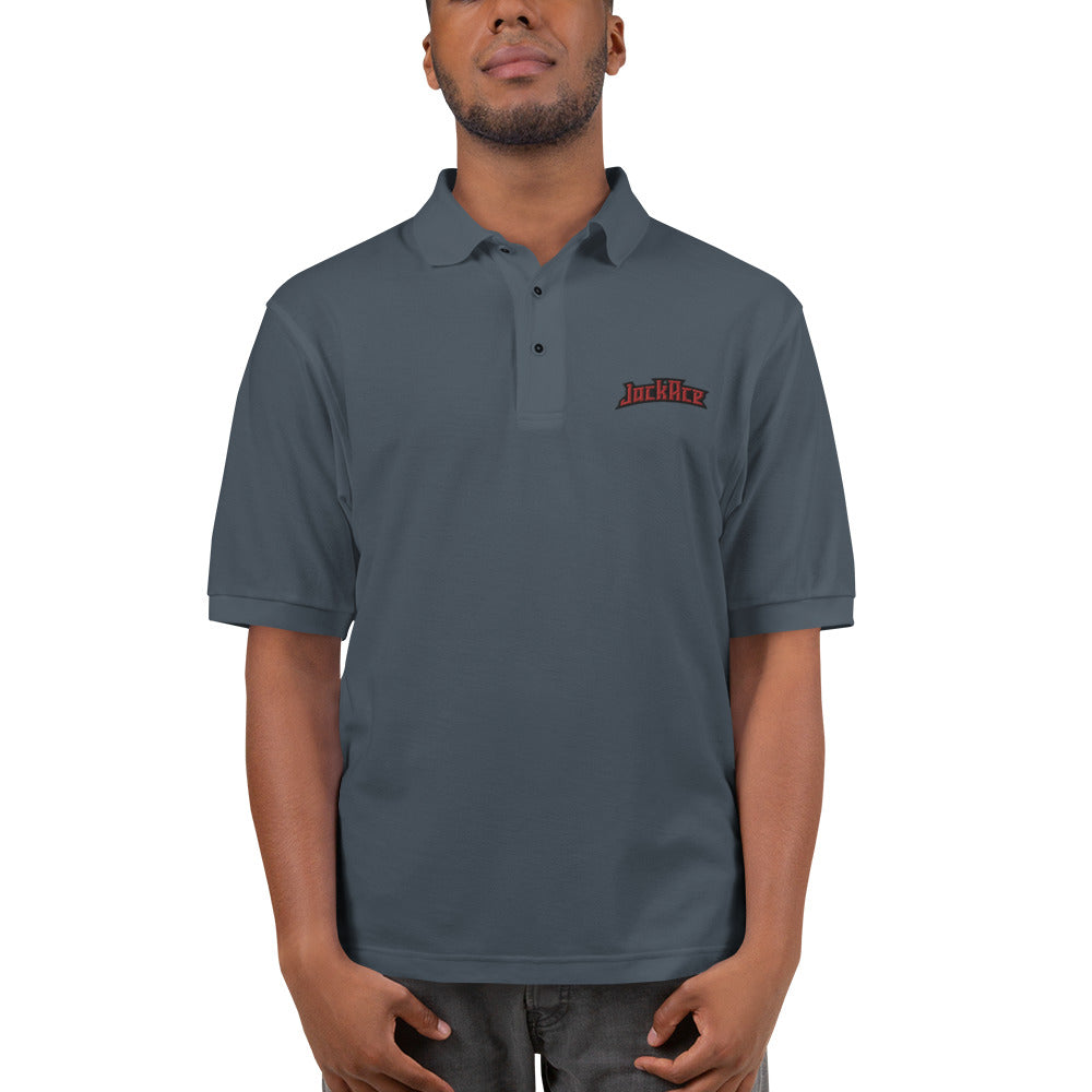 JackAce (text) - Men's Premium Polo