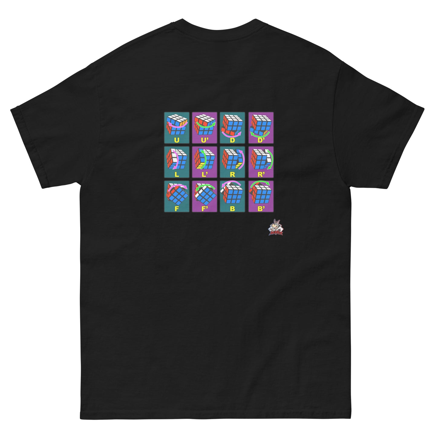 Rubik's Cube Move Notations - Unisex classic tee