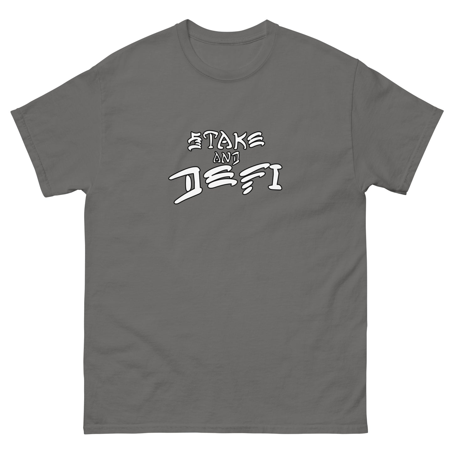 STAKE AND DEFI! - Unisex classic tee