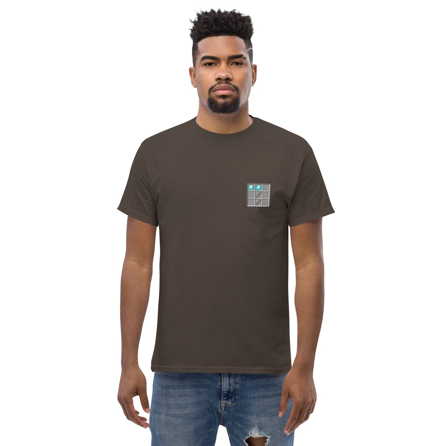 Don't Waste Diamonds on a Hoe (Minecraft, 2-sided) - Unisex classic tee