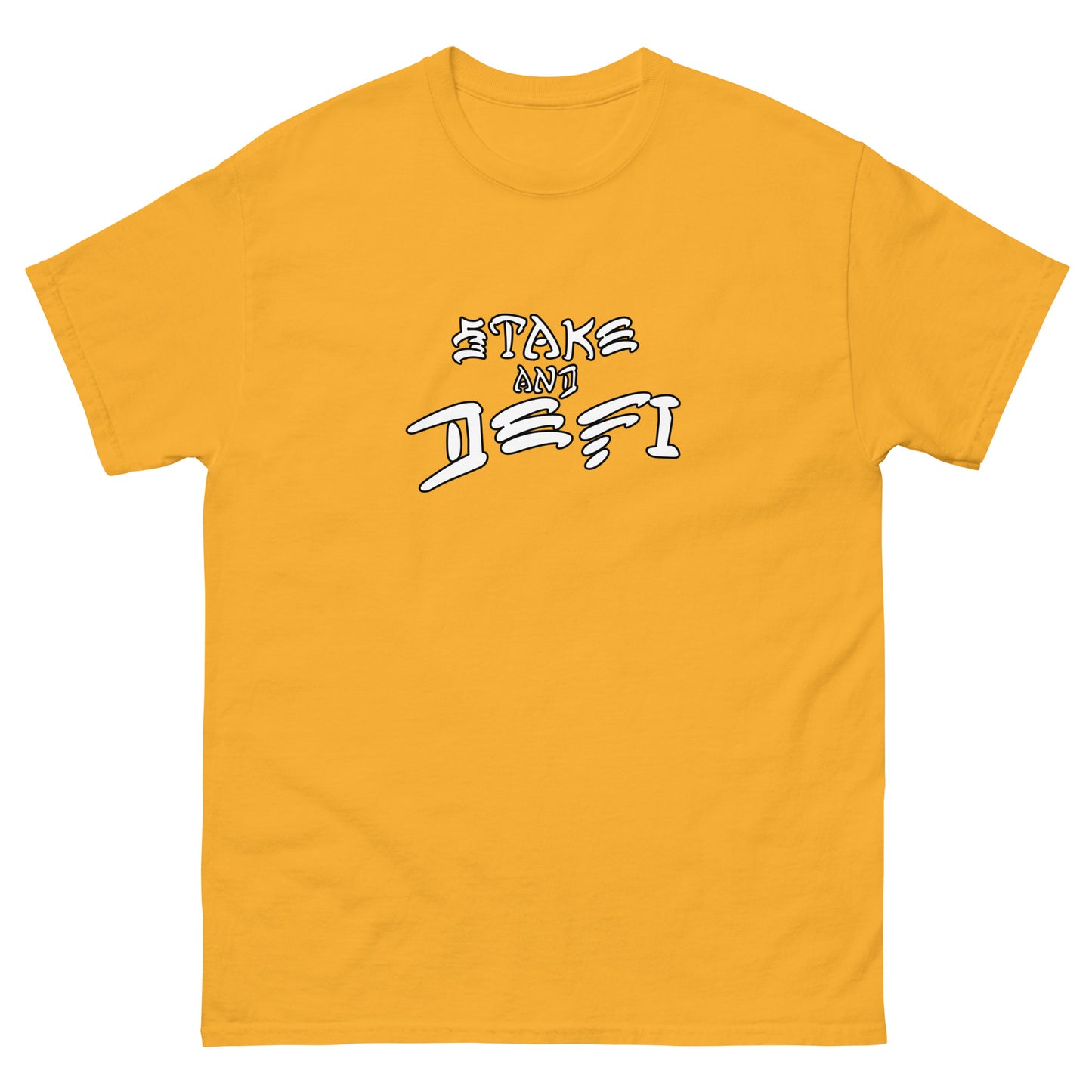 STAKE AND DEFI! - Unisex classic tee