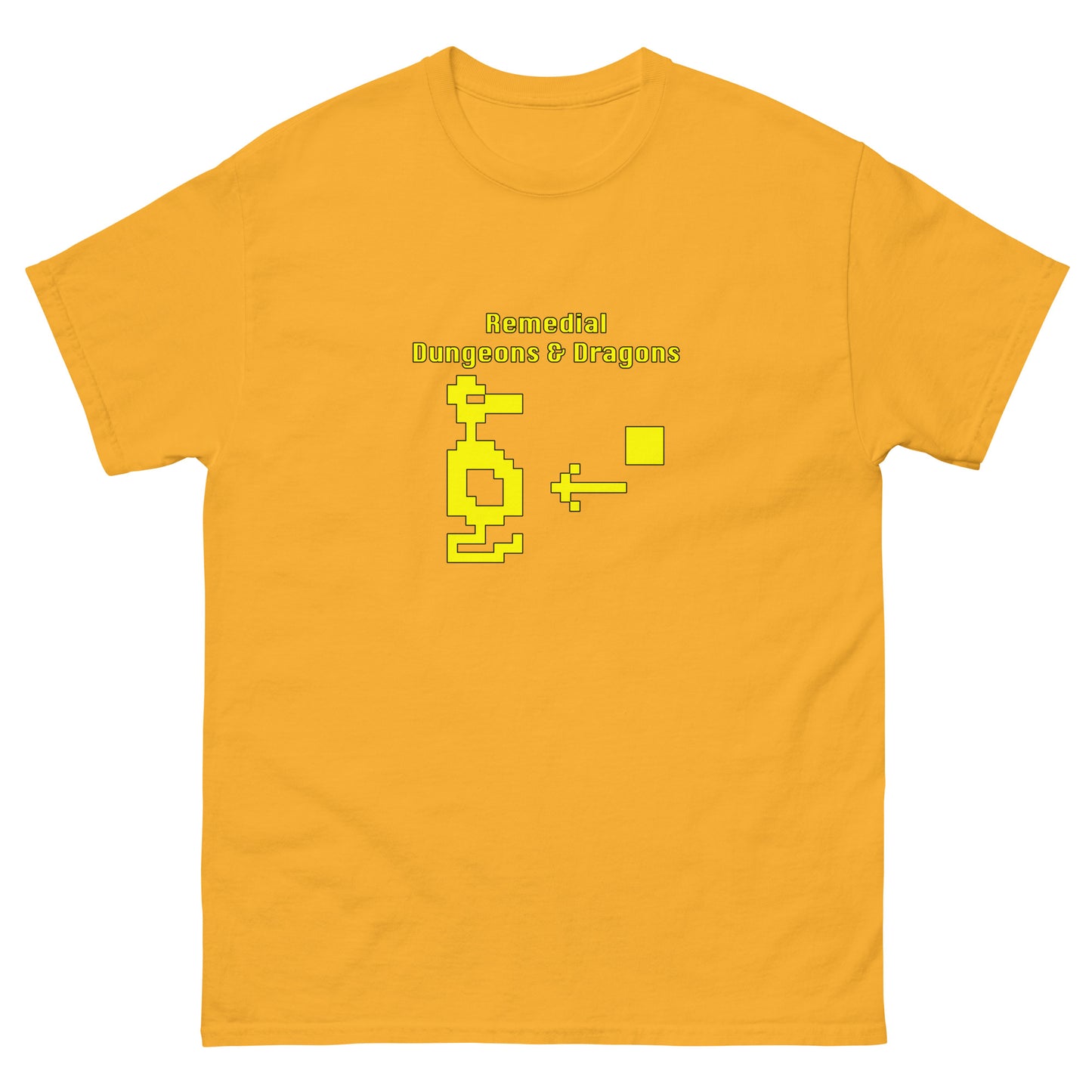 Remedial Dungeons & Dragons (ATARI Adventure) - Unisex classic tee