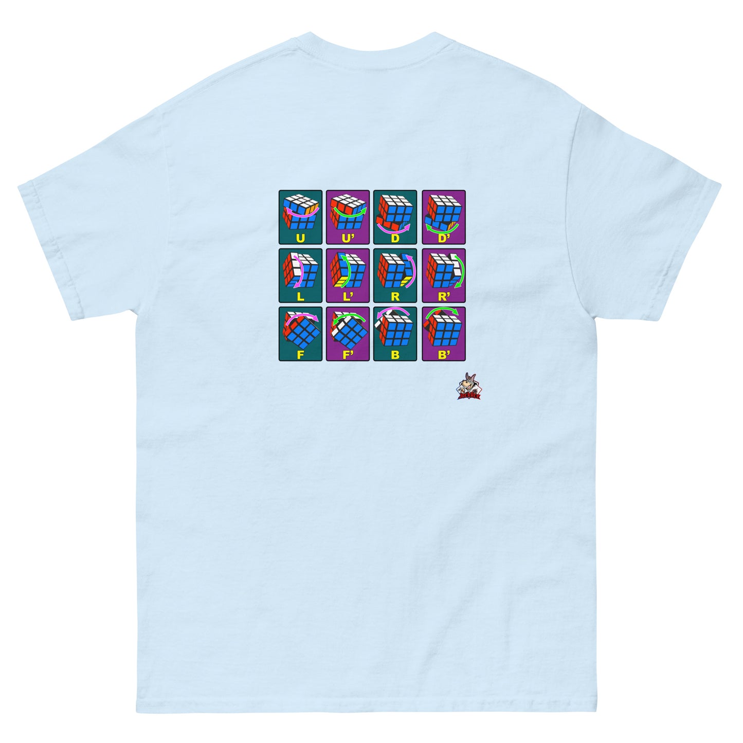 Rubik's Cube Move Notations - Unisex classic tee