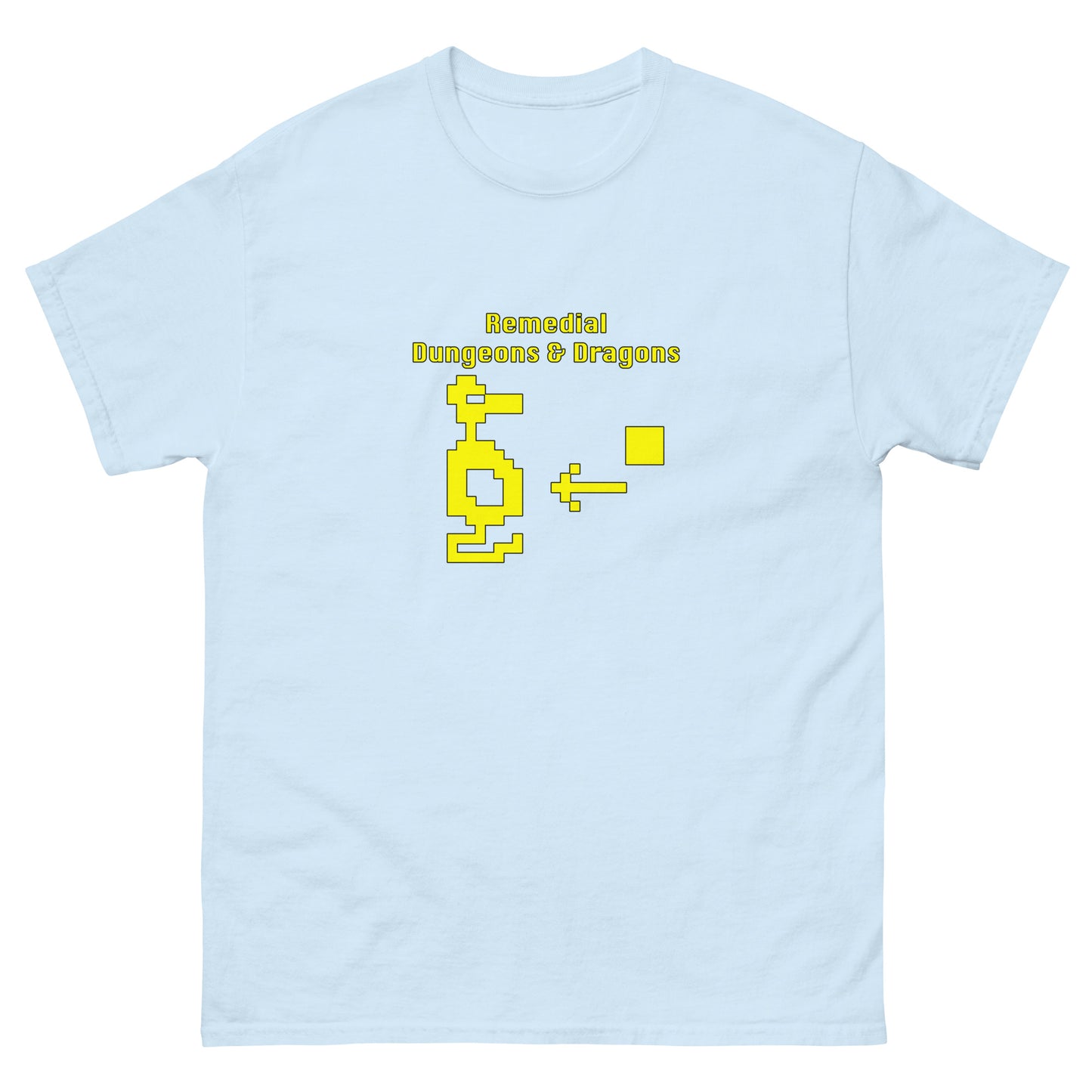 Remedial Dungeons & Dragons (ATARI Adventure) - Unisex classic tee