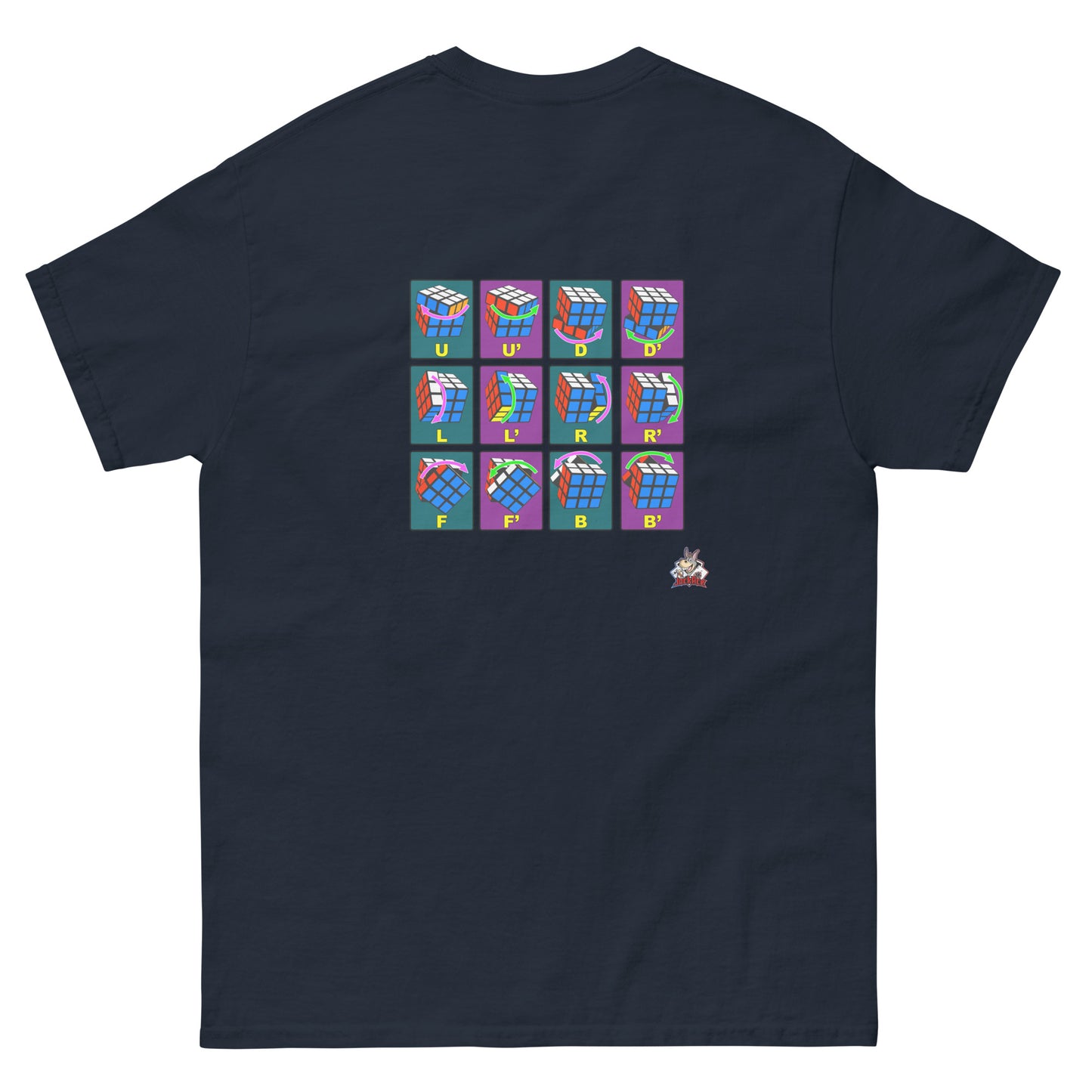 Rubik's Cube Move Notations - Unisex classic tee