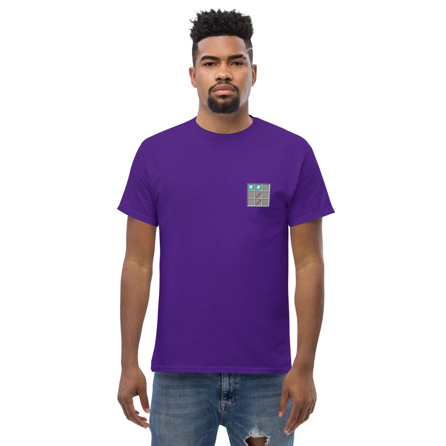 Don't Waste Diamonds on a Hoe (Minecraft, 2-sided) - Unisex classic tee