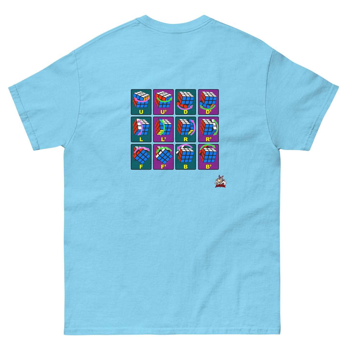 Rubik's Cube Move Notations - Unisex classic tee