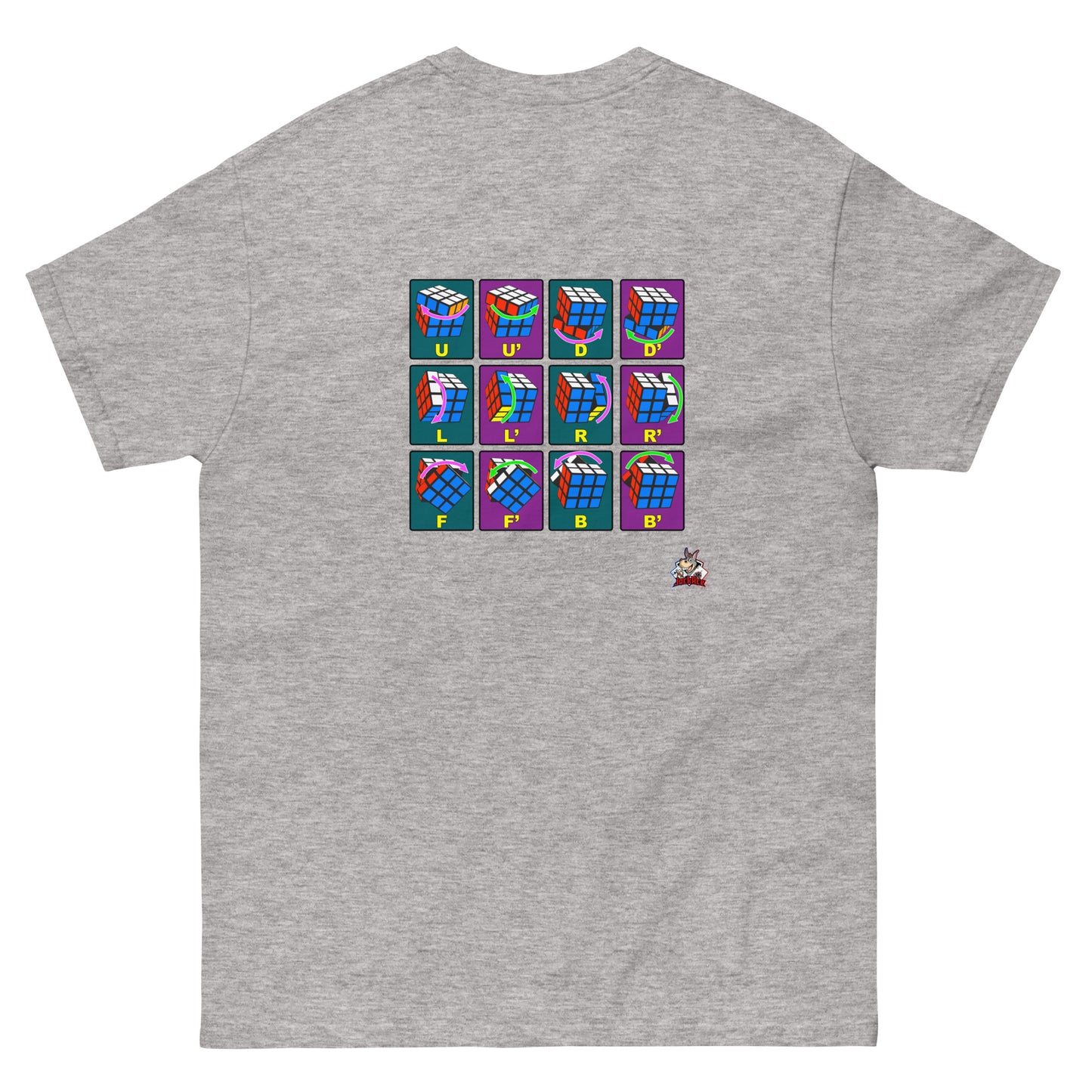 Rubik's Cube Move Notations - Unisex classic tee