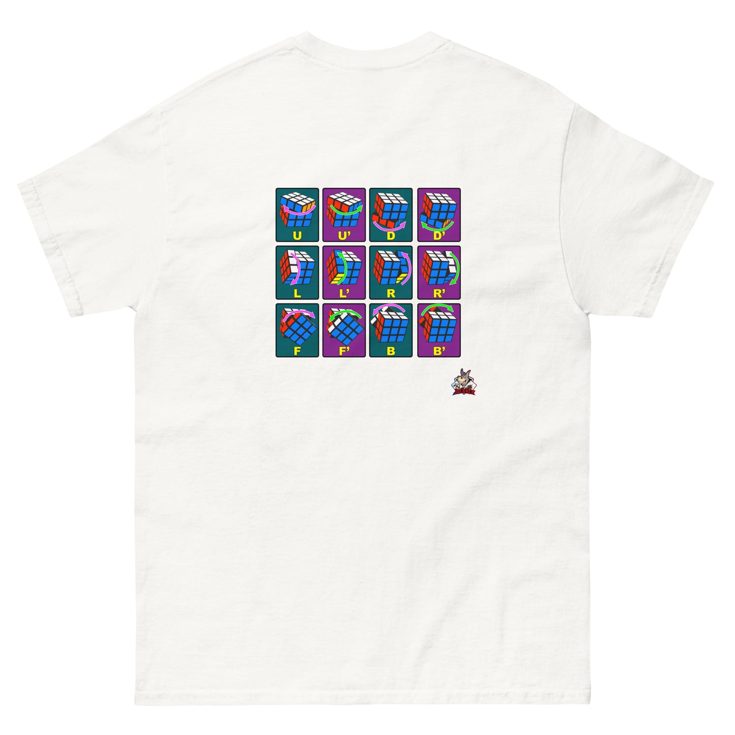 Rubik's Cube Move Notations - Unisex classic tee