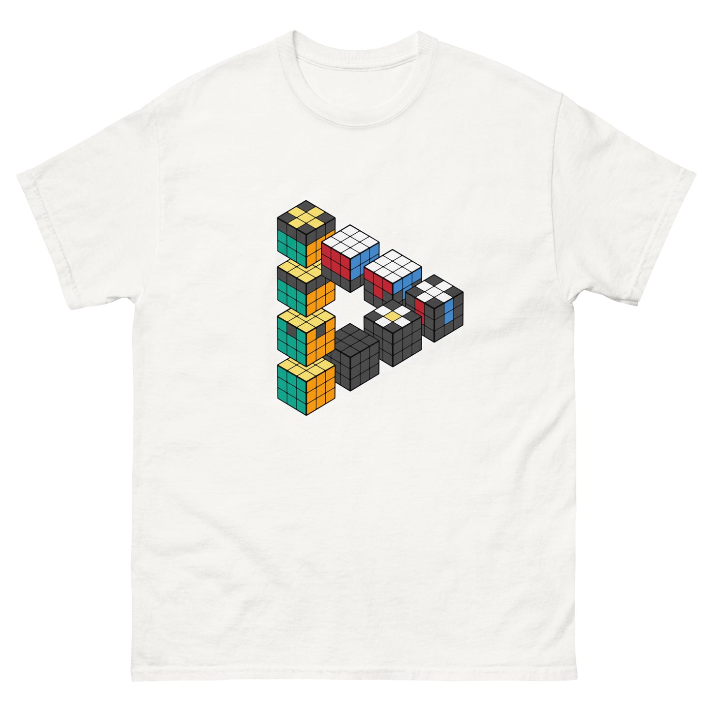 Rubik's Cube "M.C. Escher Waterfall" - Unisex classic tee