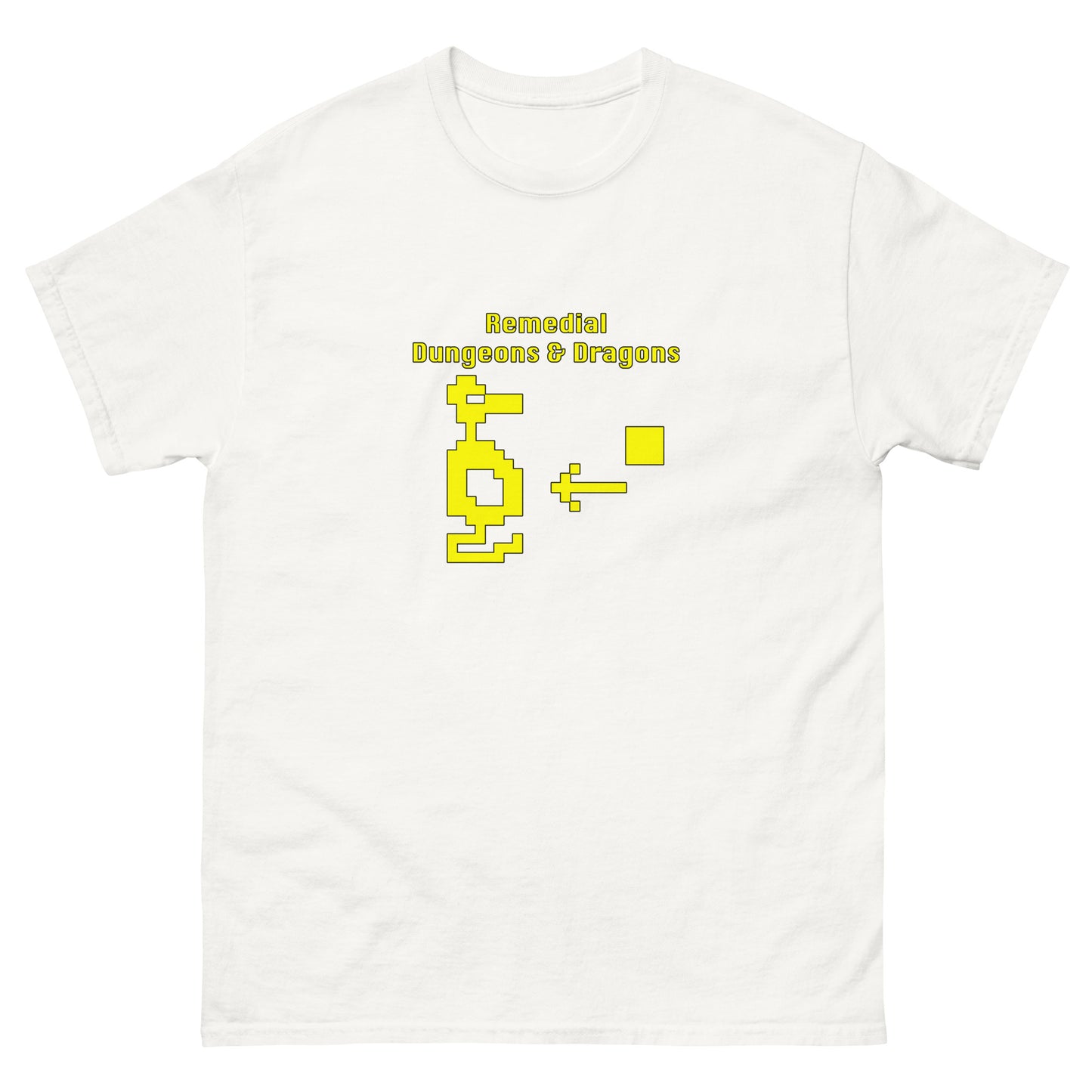 Remedial Dungeons & Dragons (ATARI Adventure) - Unisex classic tee