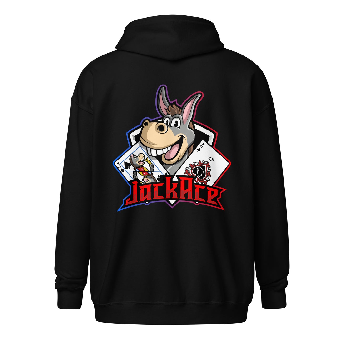 JackAce - Unisex heavy blend zip hoodie